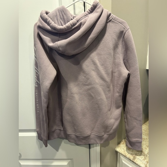Hollister Hoodie Sweatshirt Purple Lilac Women’s Large - Picture 7 of 12